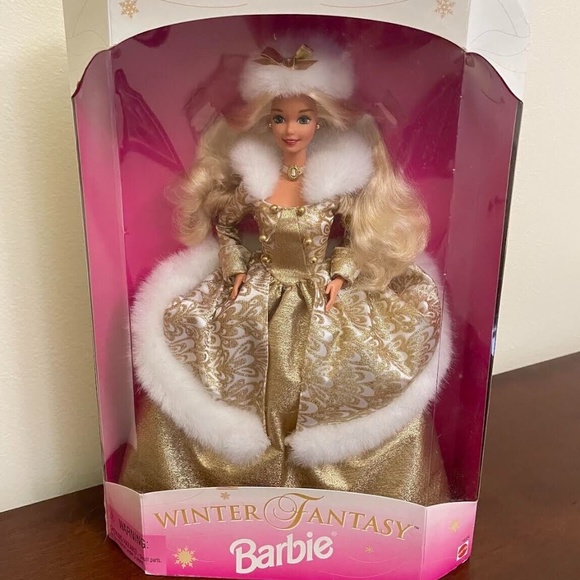 Barbie Toys Vintage 995 Winter Fantasy Barbie Doll Special Edition